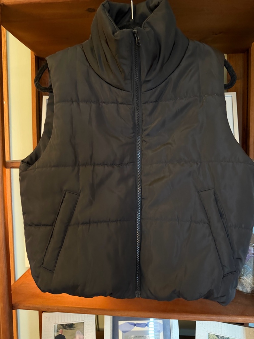 Puffy Quilted Vest cropped